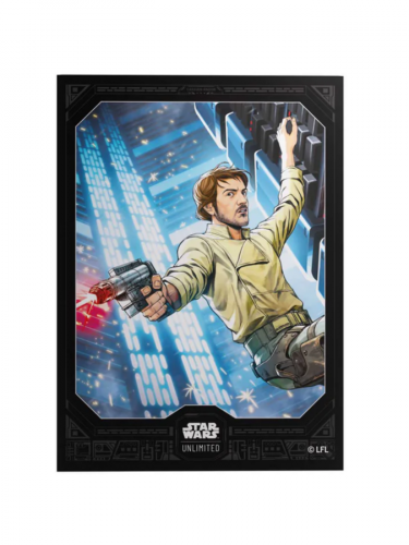 Kartenhüllen Gamegenic - Star Wars: Unlimited: Premium Art Sleeves Cassian Andor (60 Stck)