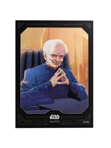 Kartenhüllen Gamegenic - Star Wars: Unlimited: Premium Art Sleeves Chancellor Palpatine (60 Stck)