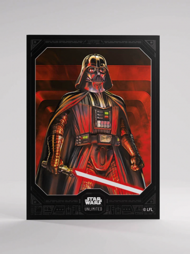 Schutzhüllen für Karten Gamegenic - Star Wars: Unlimited: Premium Art Sleeves Darth Vader Unstoppable (60 Stk)