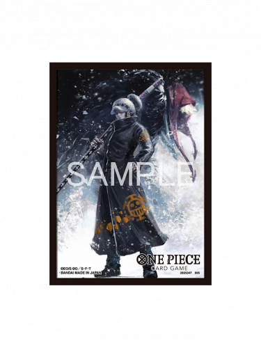 Schutzhüllen für Karten One Piece - Trafalgar Law Official Card Sleeves (70 Stk)