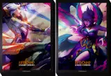 Schutzhüllen für Karten Riftbound - Kayle vs Morgana (100 Stk) - League of Legends