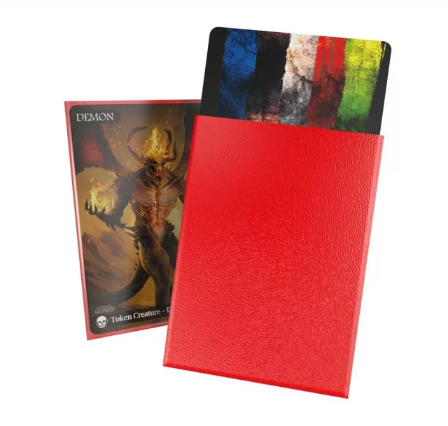 Schutzhüllen für Karten Ultimate Guard - Cortex Sleeves Standard Size Matte Red (100 Stück)