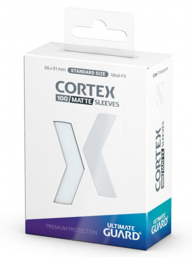 Kartenhüllen Ultimate Guard - Cortex Sleeves Standard Size Matte Transparent (100 Stck)