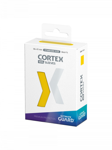 Kartenhüllen Ultimate Guard - Cortex Sleeves Standard Size Yellow (100 Stck)