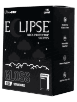 Schutzhüllen für Karten Ultra Pro - Eclipse Deck Protector - Jet Black (105 Stk)