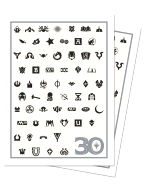 Kartenhüllen Ultra PRO - Magic: The Gathering 30th Anniversary Apex Protector