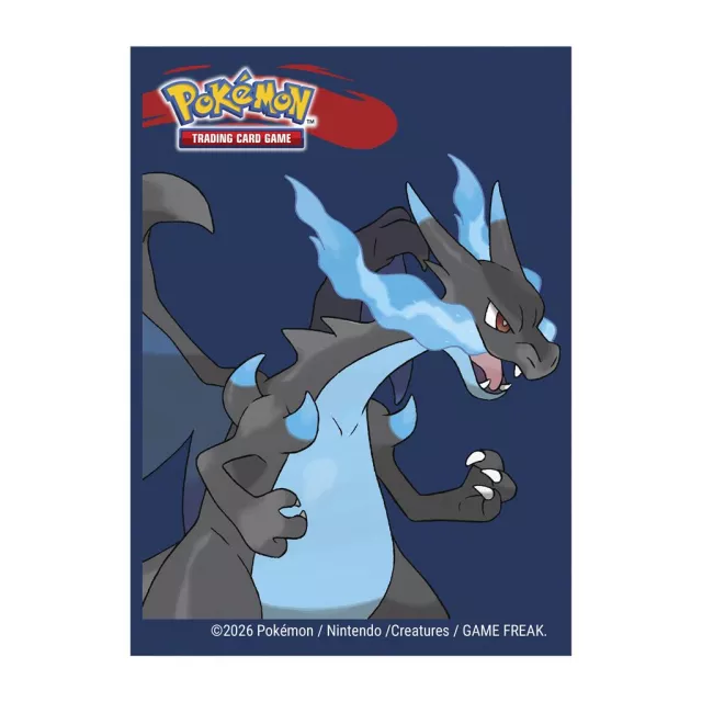 Kartenhüllen Ultra Pro - Mega Charizard X (65 Stk.) - Pokémon