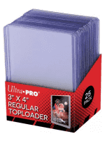 Schutzverpackung für Karten Ultra Pro - Regular Toploader (25 ks)