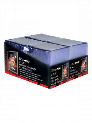 Schutzhüllen für Karten Ultra Pro - Regular Toploaders & Card Sleeves (200 + 200 Stk.)