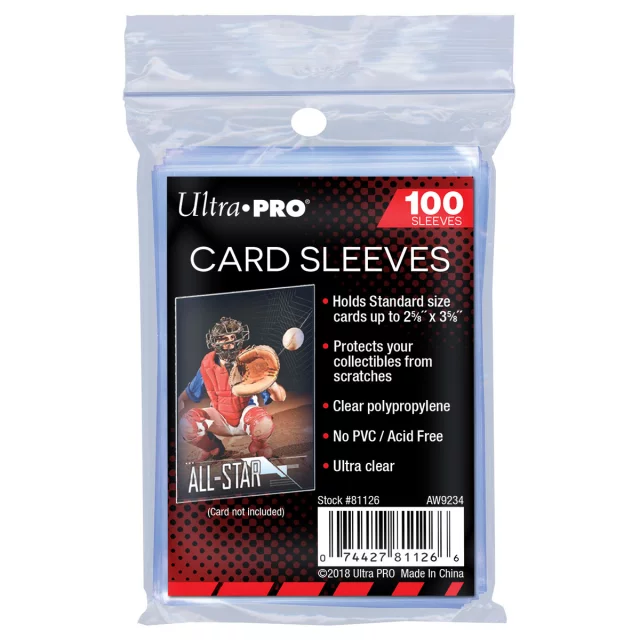 Schutzhüllen für Karten Ultra Pro - Standard Sleeves Regular Soft (100) - TCG Sammelkartenspiel