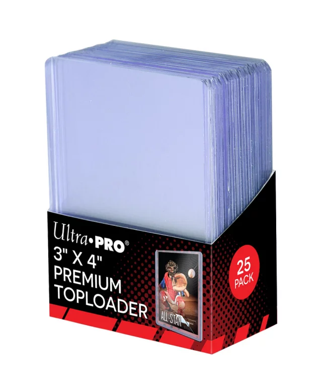 Schutzhüllen für Karten Ultra Pro - Super Clear Premium Toploaders (25 Stk.)