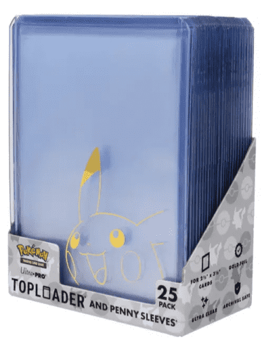 Kartenhüllen Ultra Pro - Toploader & Penny Sleeves Combo Pack (25 Stk)