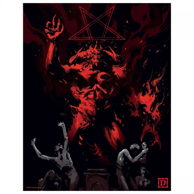 Lithografie Diablo - Premium Art Set (5 Stk) - Poster