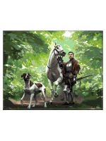 Malen nach Zahlen Kingdom Come: Deliverance II - Heinrich und Vořech im Wald (Leinwandbild)