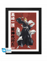 Gerahmtes Poster Bleach - Ichigo