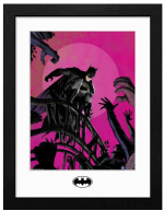 Gerahmtes Poster DC Comics - Batman Arkham