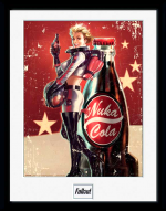 Gerahmtes Poster Fallout - Nuka Cola