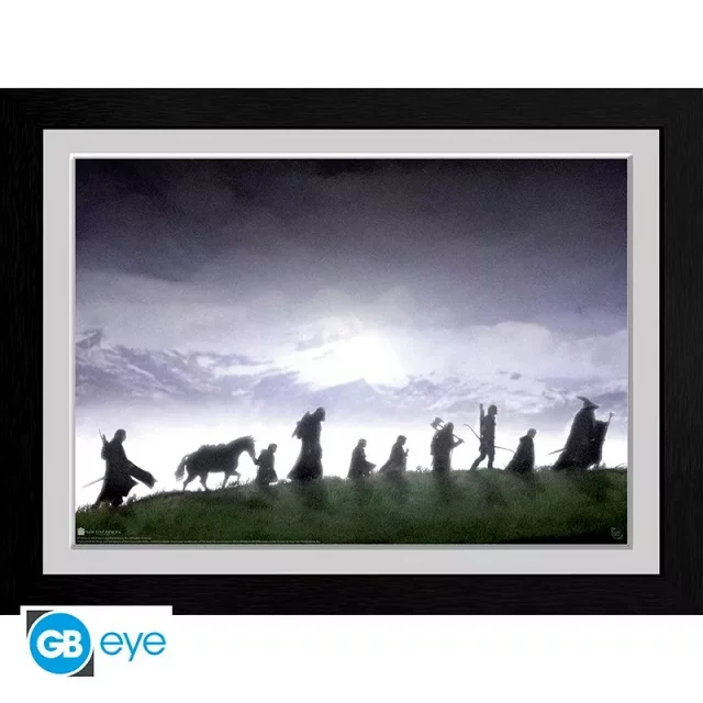 Gerahmtes Poster The Lord of the Rings - Fellowship