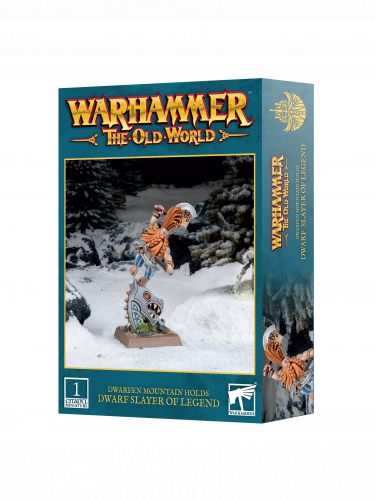 Warhammer The Old World - Dwarfen Mountain Holds - Dwarf Slayer of Legend (1 Figur)