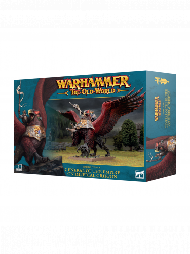 Warhammer The Old World - Empire of Man - General on Imperial Griffon (1 Figur)