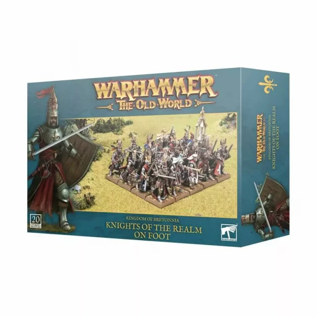 Warhammer The Old World - Königreich von Bretonnia - Ritter des Reiches zu Fuß