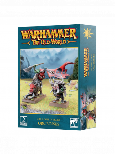 Warhammer The Old World - Orc & Goblin Tribes - Orc Bosses (2 Figuren)