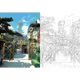 Malbücher für Erwachsene Arcane: The Official Colouring Book ENG - Buch