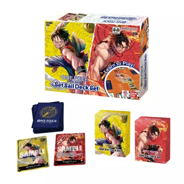 Kartenspiel One Piece TCG - Set Sail Deck (ENGLISCHE VERSION) - TCG Sammelkartenspiel