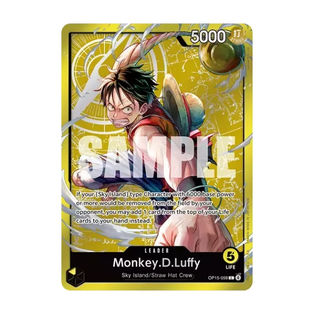 Kartenspiel One Piece TCG - Set Sail Deck (ENGLISCHE VERSION) - TCG Sammelkartenspiel