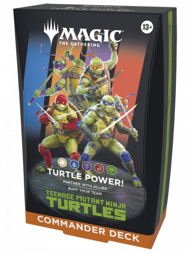 Kartenspiel Magic: The Gathering Teenage Mutant Ninja Turtles - Turtle Power! Commander Deck
