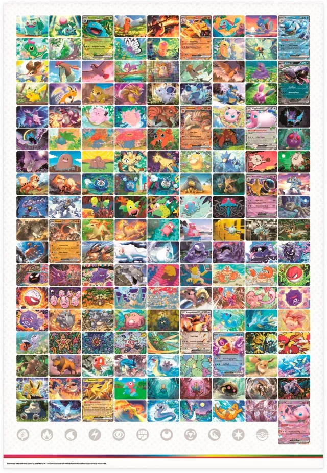 Kartenspiel Pokémon TCG: Scarlet & Violet 151 - Poster Collection