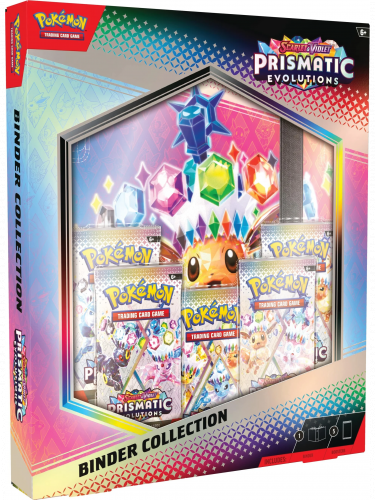 Kartenspiel Pokémon TCG: Scarlet & Violet - Prismatic Evolutions Binder Collection (ENGLISCHE VERSION)