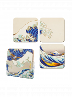 Untersetzer Hokusai Katsushika - The Great Wave (4 Stck)