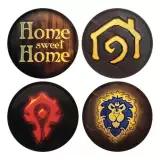 Untersetzer World of Warcraft - Symbols (4 Stk)