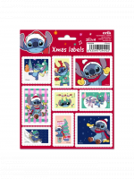 Beschriftungsetiketten Lilo & Stitch - Stitch Christmas (selbstklebend)