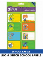 Beschriftungsetiketten Lilo & Stitch - Stitch (selbstklebend)