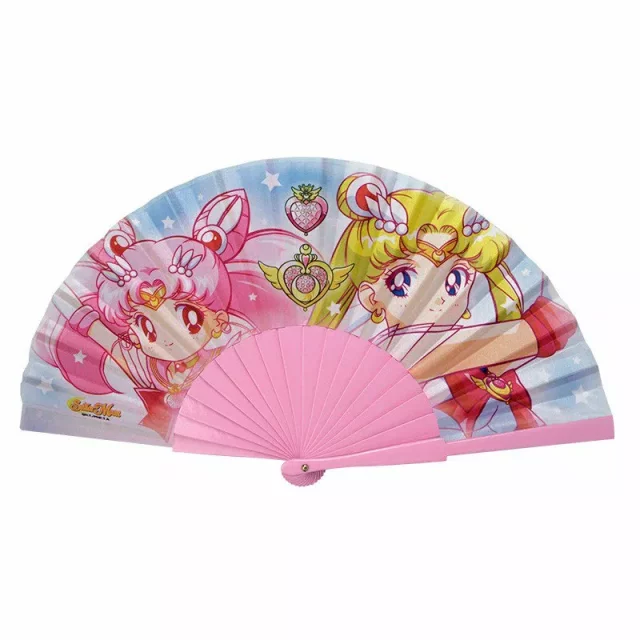 Fächer Sailor Moon - Sailor Moon & Chibi Moon