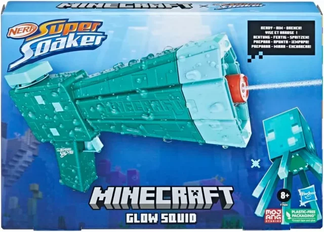 Wasserpistole Minecraft - Squid Water Blaster F7600 (NERF)