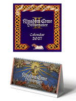 Vorteilhaftes Kalender-Set Kingdom Come: Deliverance II 2027 (Tisch + Wand) ENG