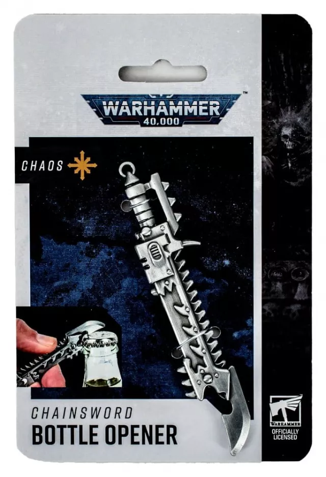 Flaschenöffner Warhammer 40,000 - Chaos Chainsword - GW_W40K
