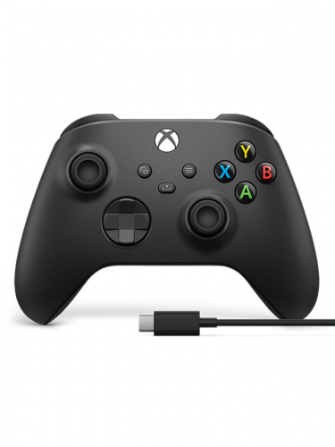 Wireless-Controller für Xbox - Schwarz+ USB-C Kabel (XSX)