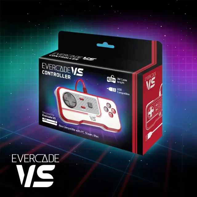 Spielcontroller Evercade VS Wired Controller