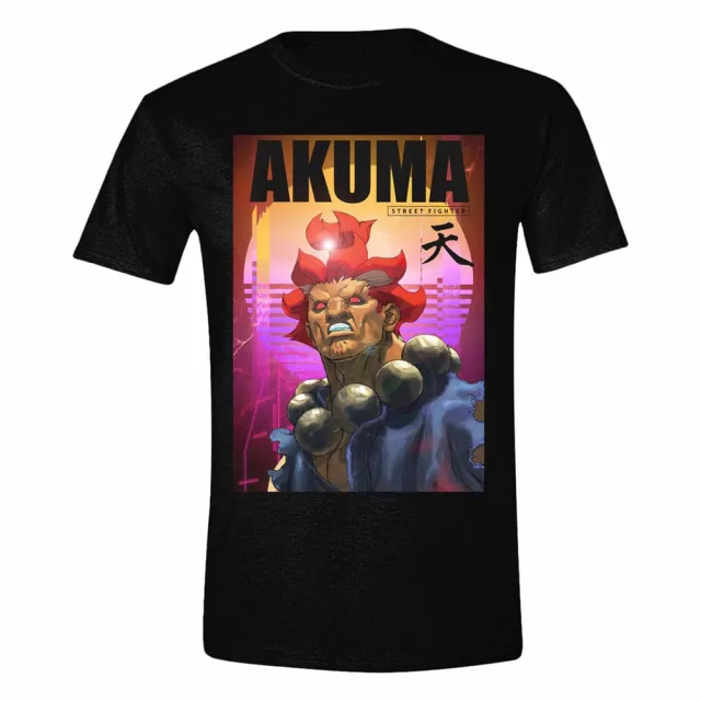 T-Shirt Street Fighter - Akuma