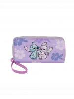 Damen-Geldbörse Lilo & Stitch - Stitch & Angel Lilac