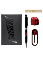 Geschenkset Marvel - Daredevil (Stift, Lesezeichen, Ansteckpin)