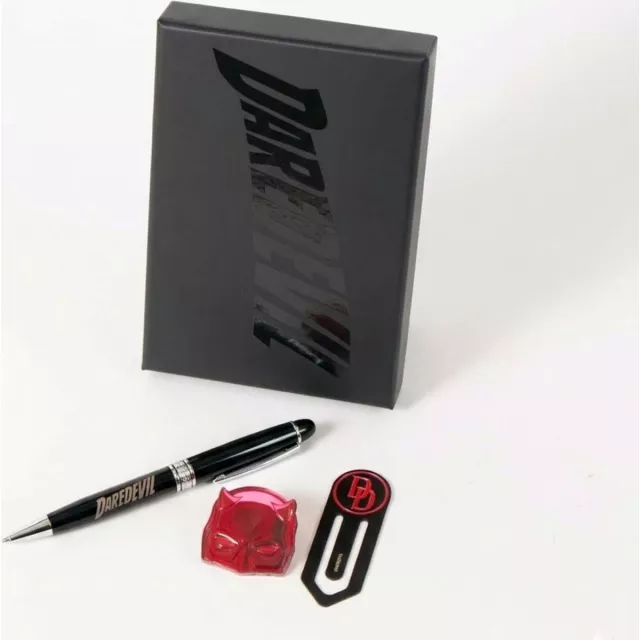 Geschenkset Marvel - Daredevil (Stift, Lesezeichen, Ansteckpin) - Geschenksets