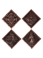 Medaillon Resident Evil -  Medallion Set House Crest (Limited Edition)