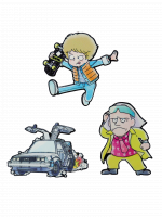 Anstecker Back to The Future - Japanese Style Limited Edition
