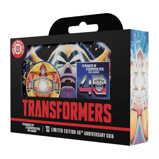 Sammlermünze Transformers - Limited Edition - Stück limitiert