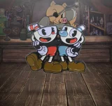 Anstecknadel Cuphead - Cuphead & Mugman Limitierte Ausgabe